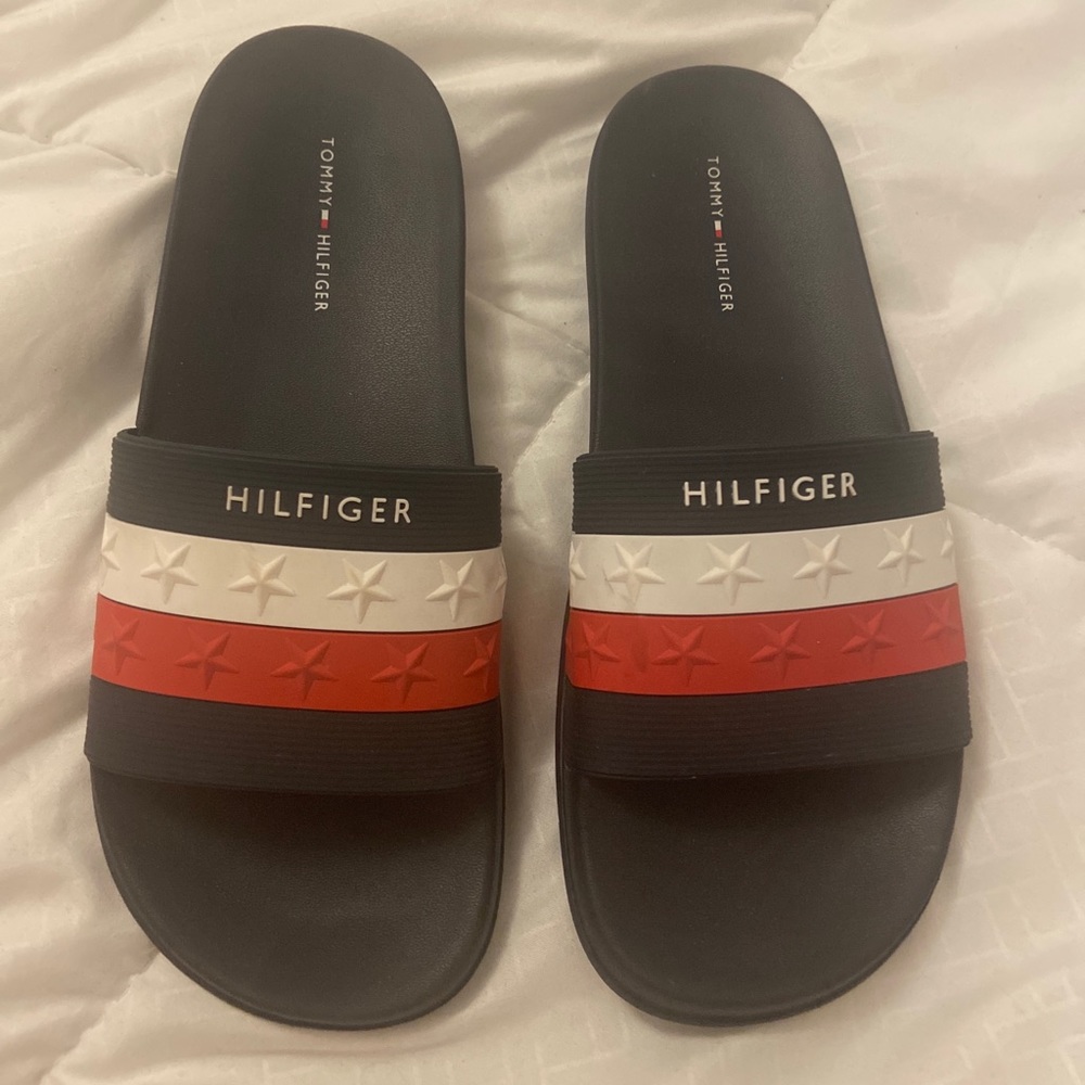 Tommy Hilfiger slides
